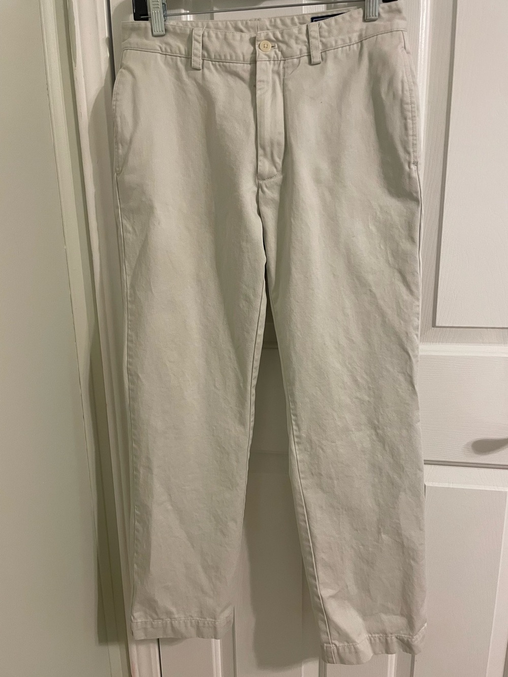🍇Men’s Vineyard Vines Cream Straight-Leg Chinos